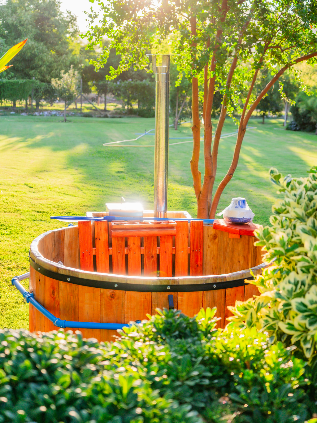 Tinaja Tipo Pádel o Raqueta de Madera | Tinajas Calientes Chile